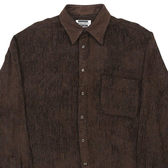 Vintage brown Monogriffe Shirt - mens x-large