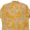 Vintage yellow Vagabond Patterned Shirt - mens large