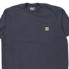 Pre-Loved navy Carhartt T-Shirt - mens x-large