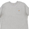 Pre-Loved grey Carhartt T-Shirt - mens x-large