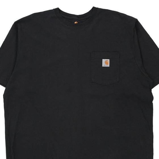 Pre-Loved black Carhartt T-Shirt - mens x-large