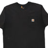 Pre-Loved black Carhartt T-Shirt - mens medium