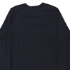 Pre-Loved navy Carhartt Long Sleeve T-Shirt - mens x-large