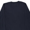 Pre-Loved navy Carhartt Long Sleeve T-Shirt - mens medium