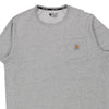 Pre-Loved grey Carhartt T-Shirt - mens large