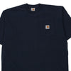 Vintage navy Carhartt T-Shirt - mens large