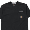 Pre-Loved black Carhartt T-Shirt - mens medium