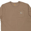 Pre-Loved beige Carhartt T-Shirt - mens x-large