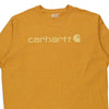 Pre-Loved yellow Carhartt T-Shirt - mens xx-large