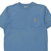 Pre-Loved blue Carhartt T-Shirt - mens large