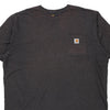 Pre-Loved grey Carhartt T-Shirt - mens xx-large