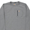 Pre-Loved grey Carhartt Sweatshirt - mens xx-large