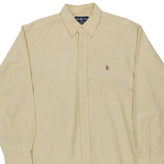 Vintage yellow Ralph Lauren Shirt - mens x-large