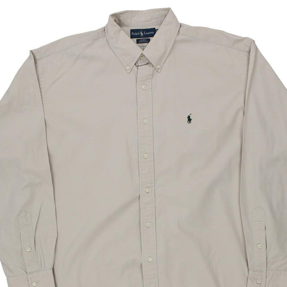 Vintage beige Ralph Lauren Shirt - mens x-large