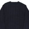 Vintage navy Tommy Hilfiger Jumper - mens x-large