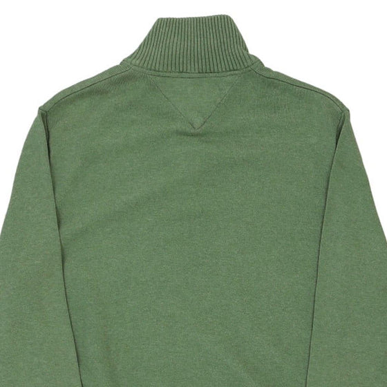 Vintage green Tommy Hilfiger 1/4 Zip - mens medium