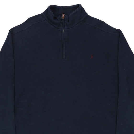 Vintage navy Ralph Lauren 1/4 Zip - mens xx-large