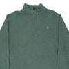 Vintage green Ralph Lauren 1/4 Zip - mens xx-large