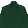 Vintage green Ralph Lauren 1/4 Zip - mens medium