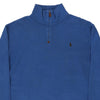 Vintage blue Ralph Lauren 1/4 Zip - mens large