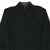 Vintage black Ralph Lauren 1/4 Zip - mens xx-large