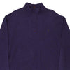 Vintage purple Ralph Lauren 1/4 Zip - mens xx-large