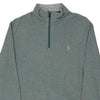 Vintage green Ralph Lauren 1/4 Zip - mens medium