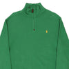 Vintage green Ralph Lauren 1/4 Zip - mens large