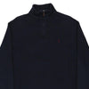 Vintage navy Ralph Lauren 1/4 Zip - mens medium