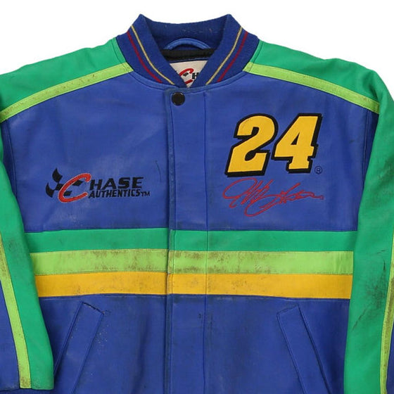 Vintage blue Age 8-10 Jeff Gordon 24 Chase Authentics Jacket - boys small