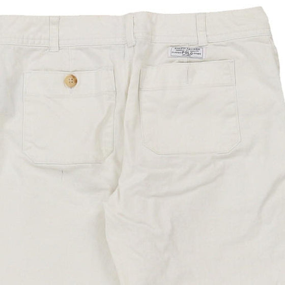 Vintage white Age 12 Ralph Lauren Chino Shorts - boys 26" waist