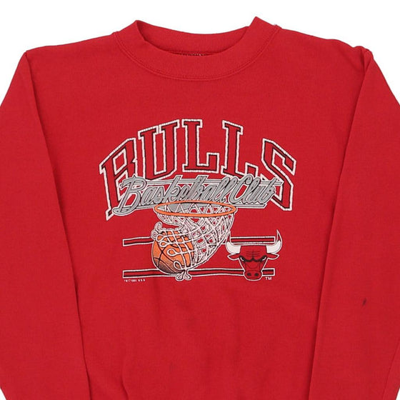 Vintage red Age 12-13 Chicago Bulls Tultex Sweatshirt - boys large