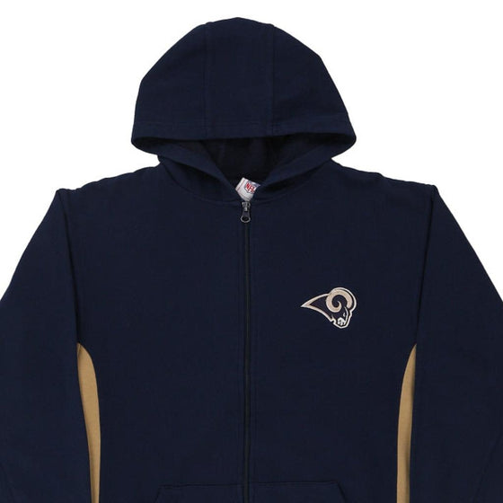 Vintage navy Age 13-14 St. Louis Rams Nfl Hoodie - boys large