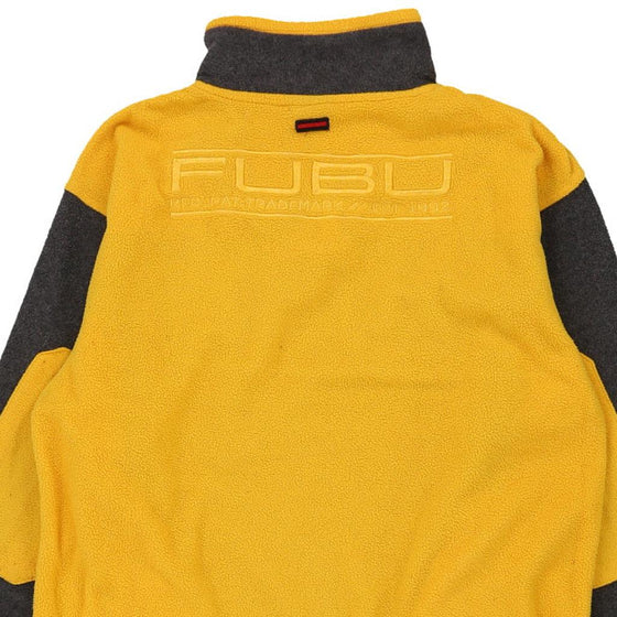 Vintage yellow Age 16 Fubu Fleece - boys large