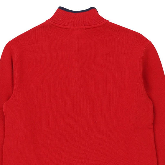 Vintage red Age 8.9 Ralph Lauren 1/4 Zip - boys medium