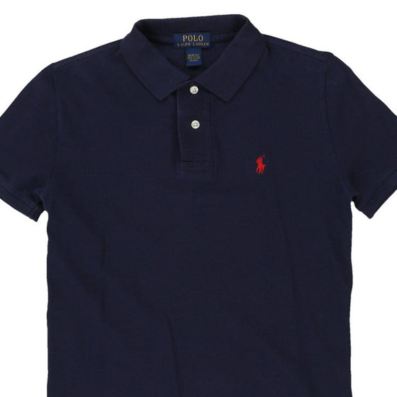 Vintage navy Age 8-9 Ralph Lauren Polo Shirt - boys medium