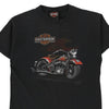 Vintage black Age 8-9  Davidson Harley Davidson T-Shirt - boys medium