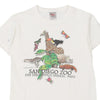 Vintage white Age 10-12San Diego Zoo Oneita T-Shirt - boys medium