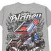 Vintage grey Age 12-14 Dave Blaney  Gildan T-Shirt - boys medium