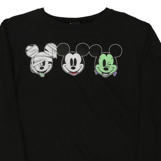 Vintage black Mickey Mouse Disney Sweatshirt - womens large