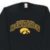 Vintage black University of Iowa Hawkeyes Russell Athletic Sweatshirt - womens small