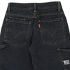 Vintage dark wash Age 10 Levis Carpenter Shorts - boys 24" waist