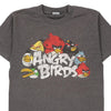 Vintage grey Age 12 Angry Birds T-Shirt - boys medium