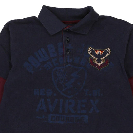 Vintage navy Age 7 Avirex Jumper - boys large