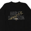 Vintage black Age 2-4 Harley Davidson Sweatshirt - boys large