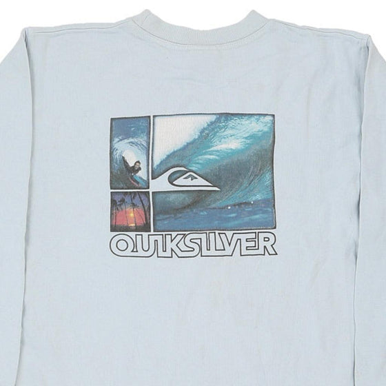 Vintage blue Age 12 Quiksilver Sweatshirt - boys medium