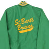 Vintage green Age 11-12 St. Bart's Bruins West Wind Baseball Jacket - boys medium