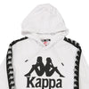 Vintage white Age 16 Kappa Hoodie - boys x-large