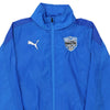 Vintage blue Age 13-14 Coastal FC Puma Track Jacket - boys x-large