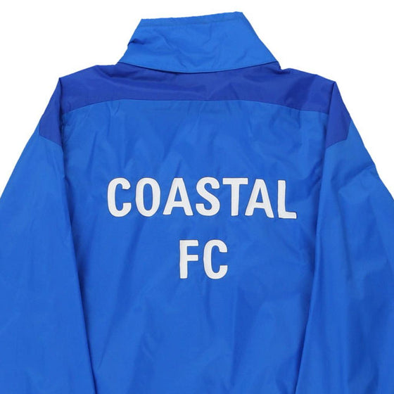 Vintage blue Age 13-14 Coastal FC Puma Track Jacket - boys x-large